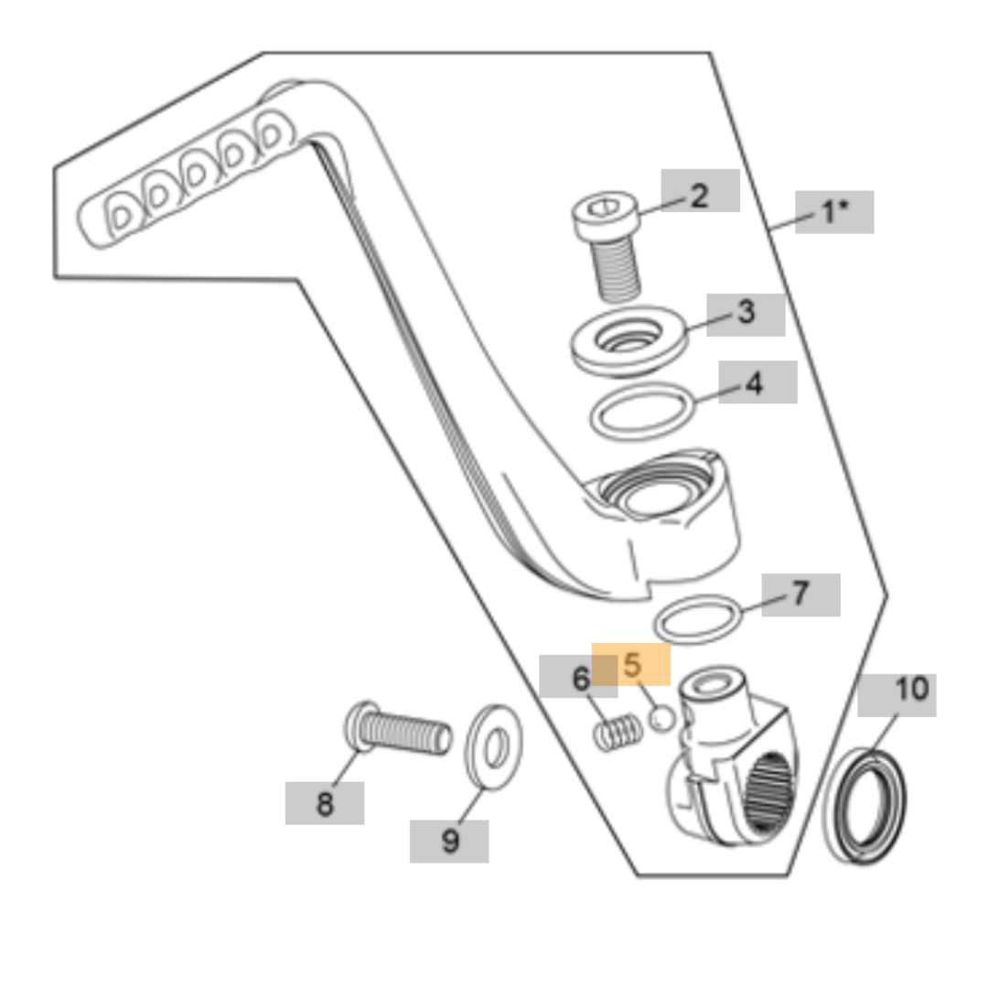 Sherco Kickstart Ball 5.0 (2023-2025)