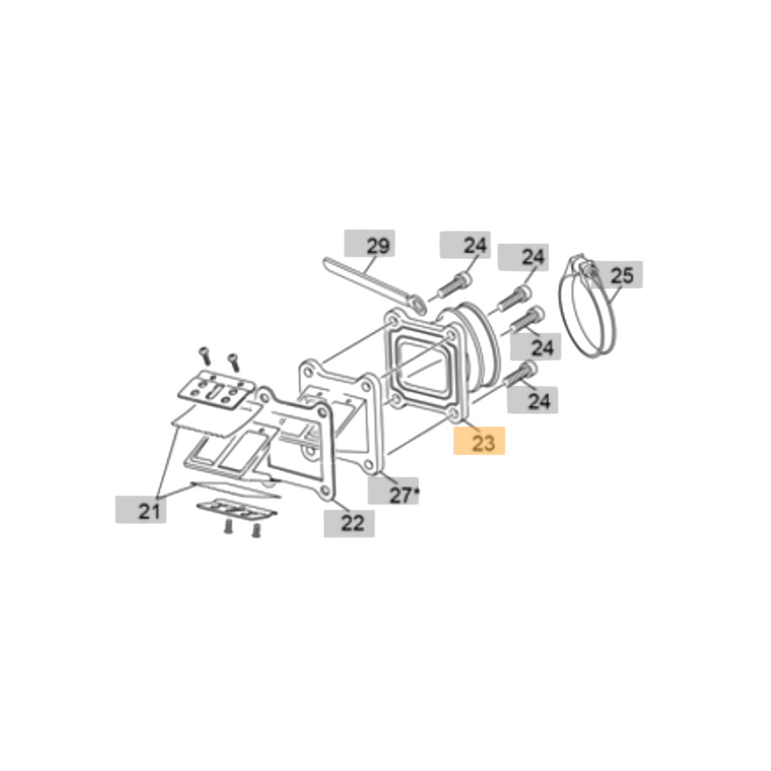 Sherco Inlet Manifold (2023-2025)