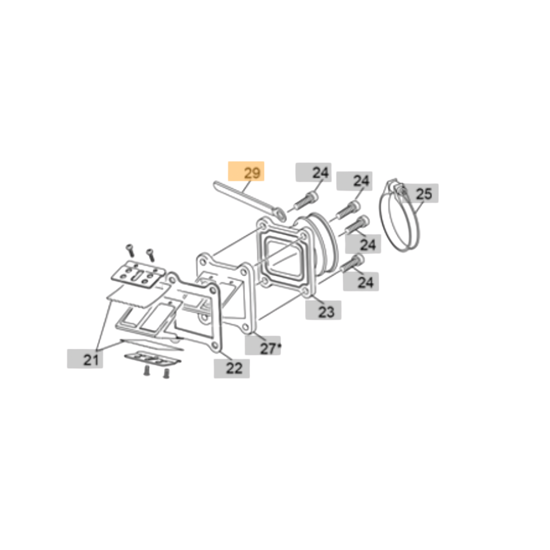 Sherco Plastic Collar Sheet (2023-2025)
