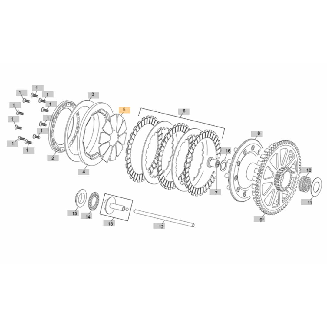 Sherco Clutch Petal (2023-2025)