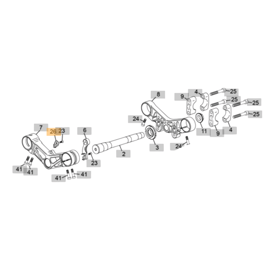 Sherco Right Frame Protector (2023-2025)