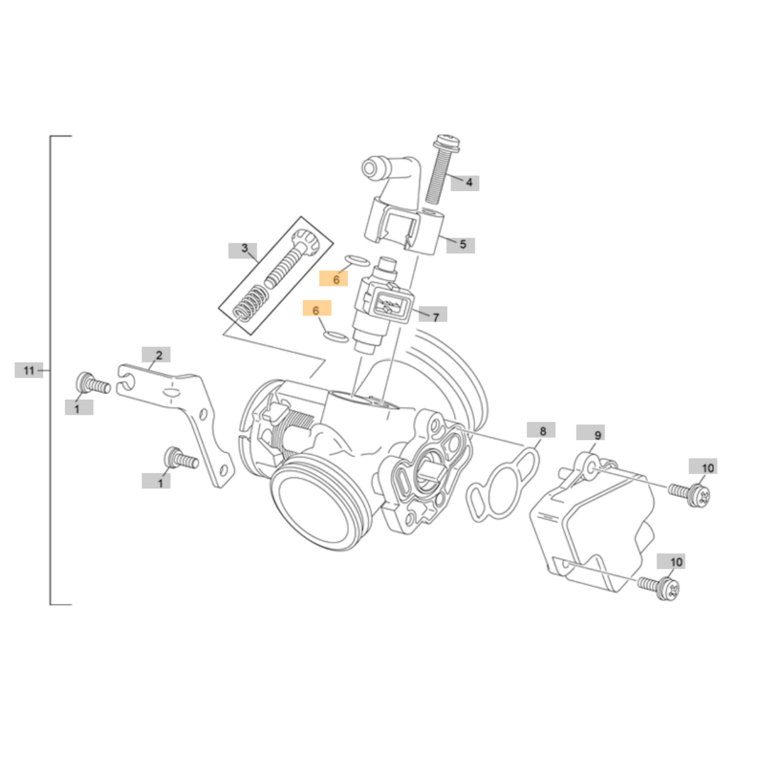 Sherco Injector O-Rings (2023-2025)
