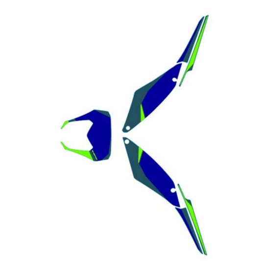 Sherco SE/SEF Number Plate Decal Kit (2024)