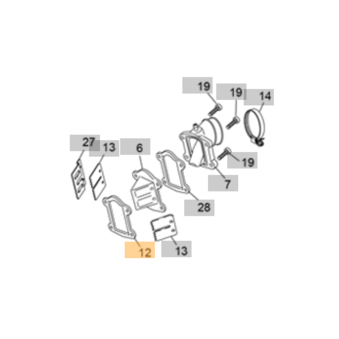 Sherco Reed Valve Gasket (2011-2022)