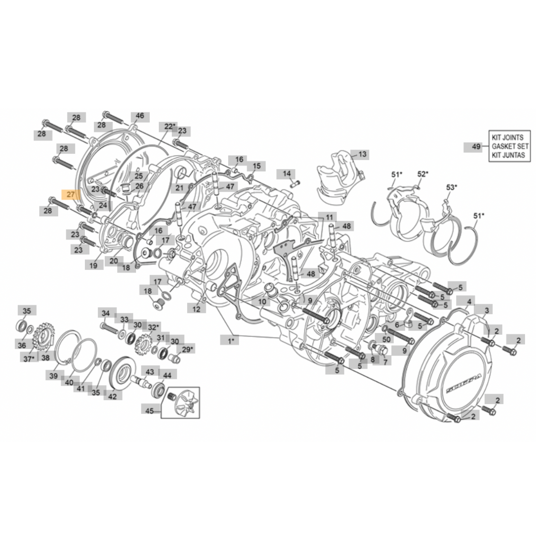 Sherco M5 x 25 Bolt (2023-2026)