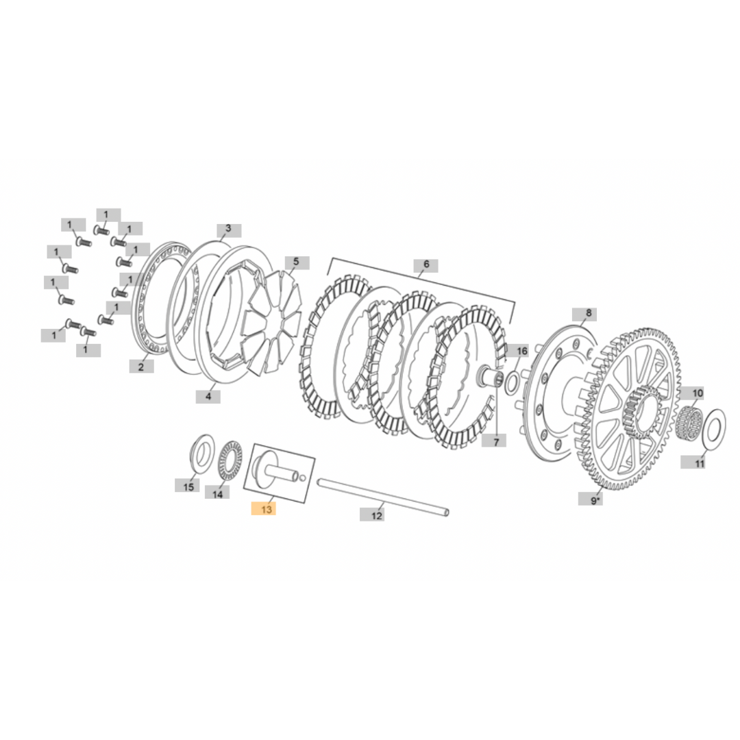 Sherco Clutch Pin (2023-2025)