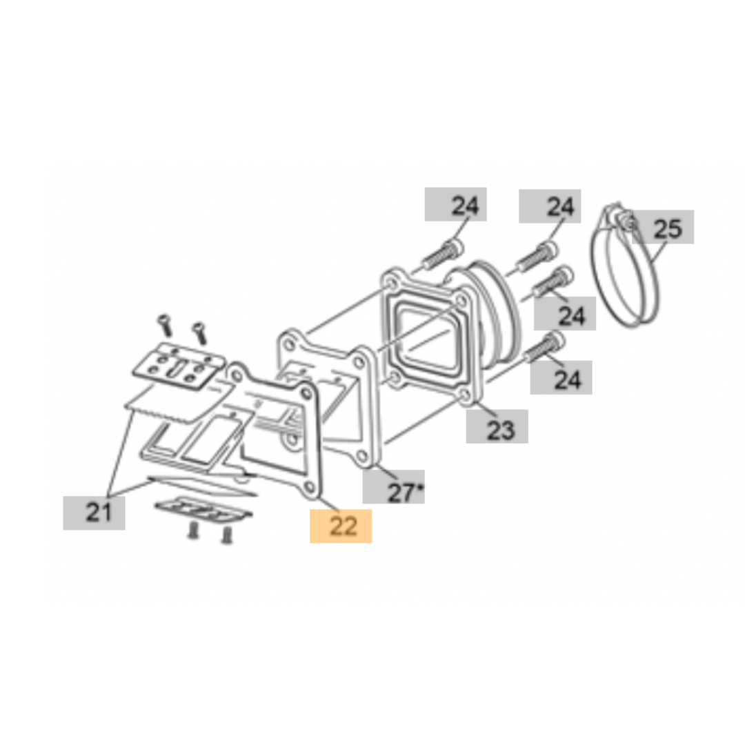 Sherco Reed Valve Gasket (2023-2025)