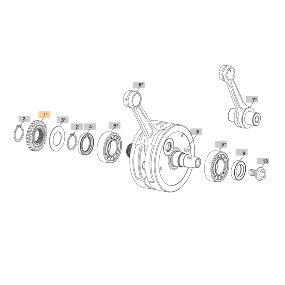 Sherco Primary Drive Gear (2023-2025)