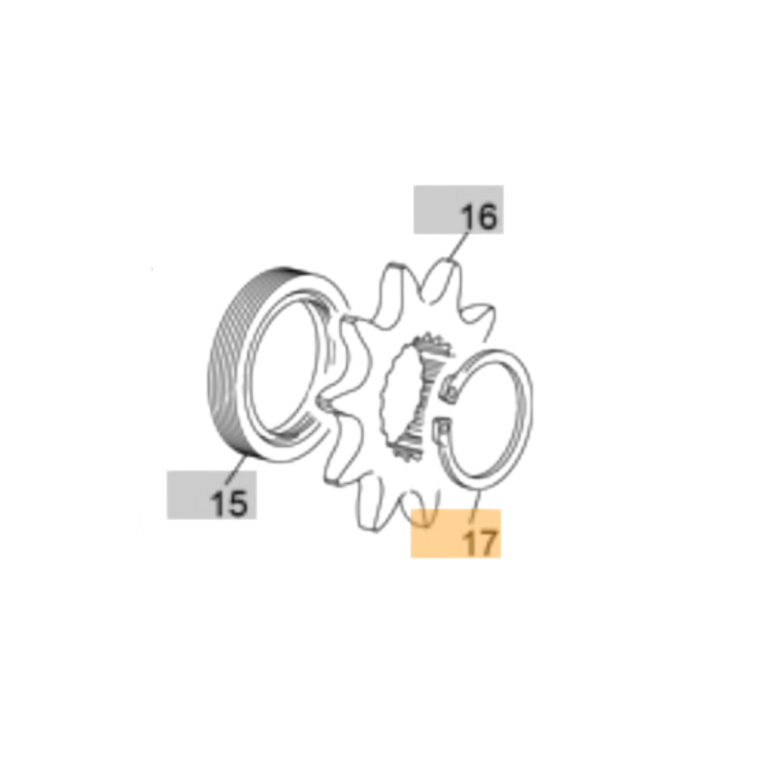 Sherco Sprocket Circlip (2023-2025)
