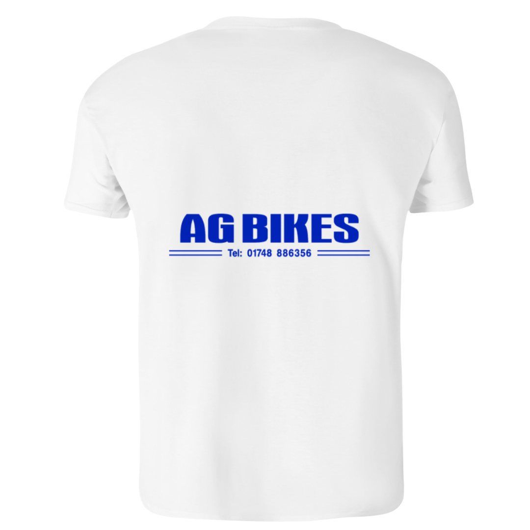 AG Bikes Team Sherco White T-Shirt