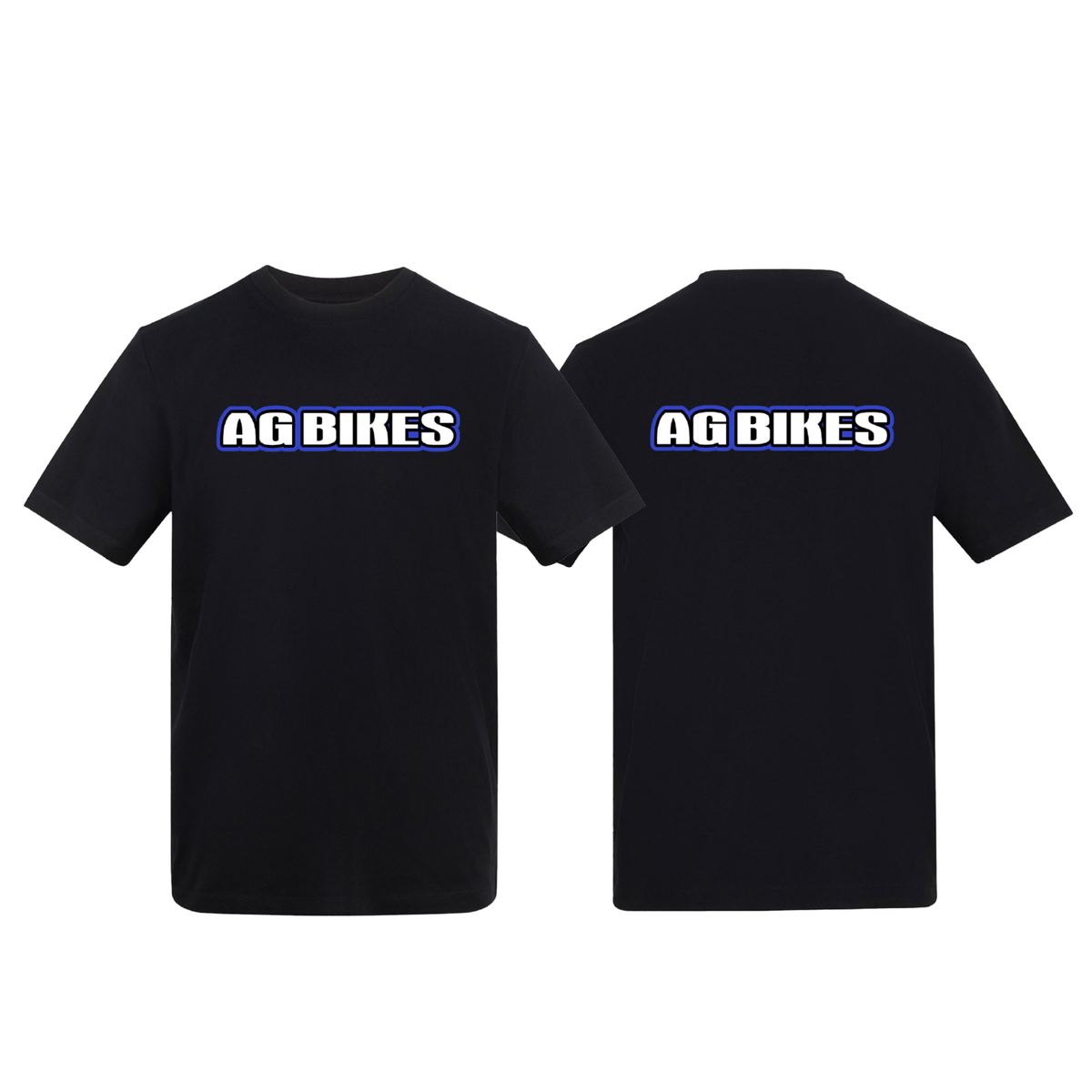 AG Bikes T-Shirt Black/Blue