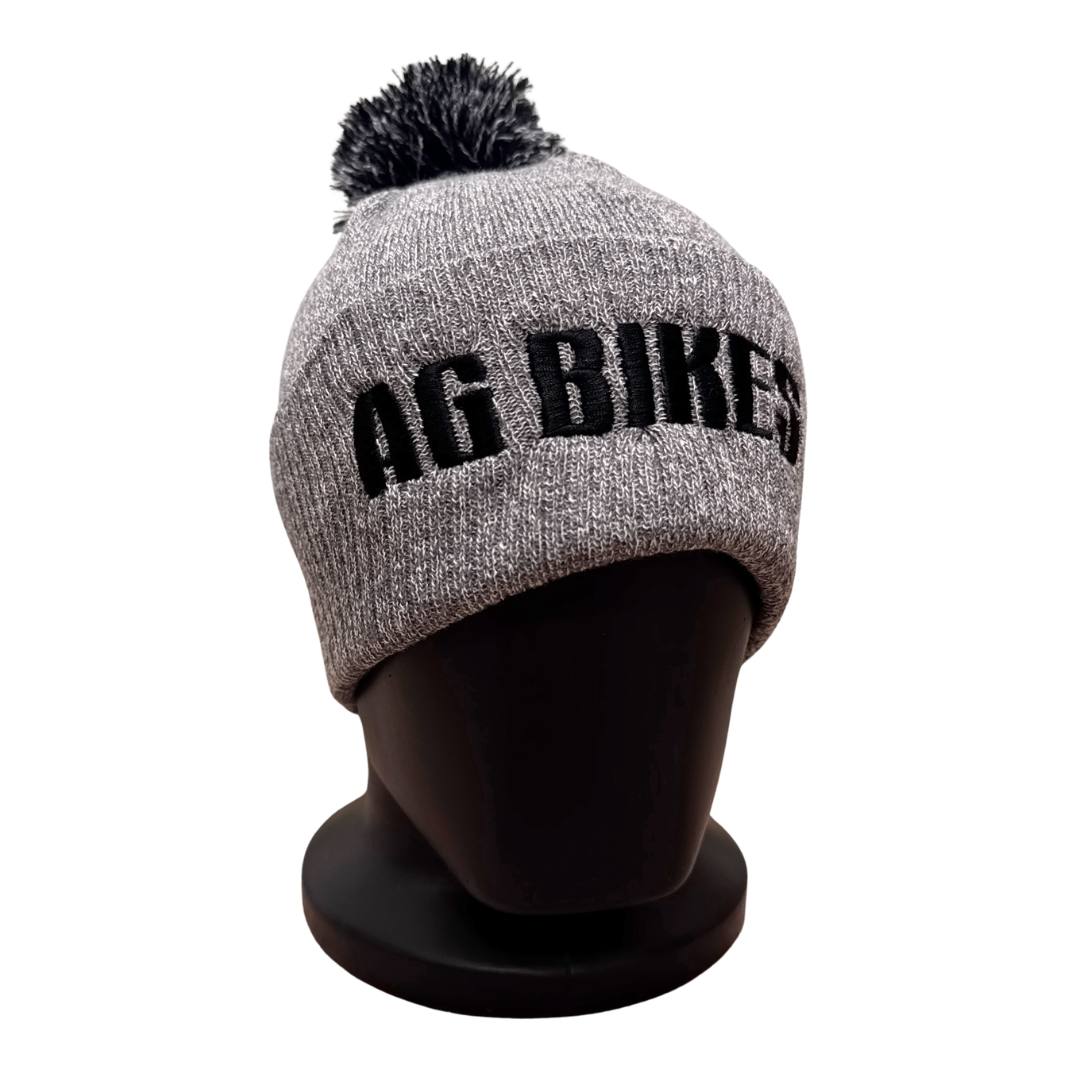 AG Bikes Bobble Hat Grey