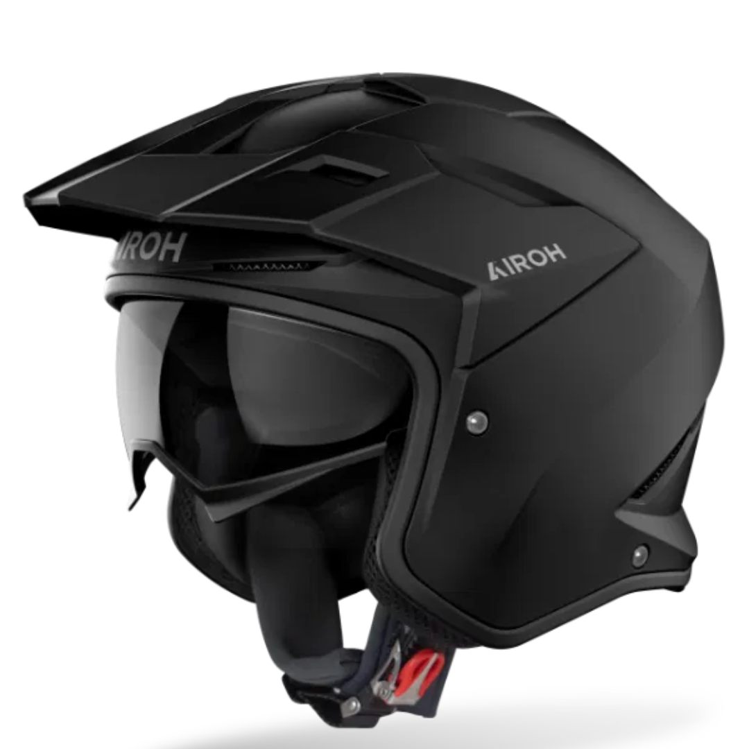 Airoh Kombakt Matt Black Trials Helmet