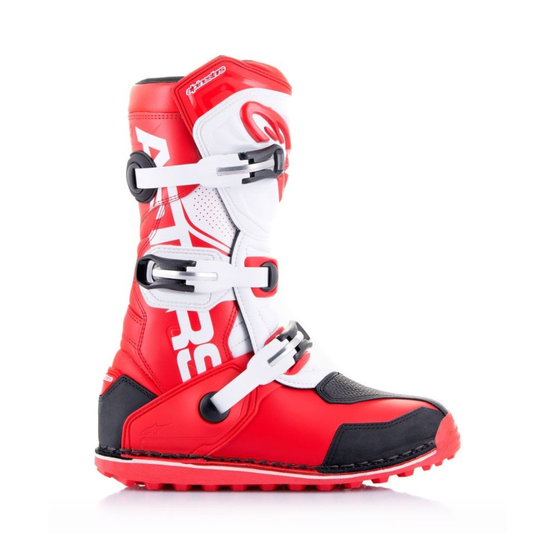 Alpinestars Tech T Trials Boots Red/White