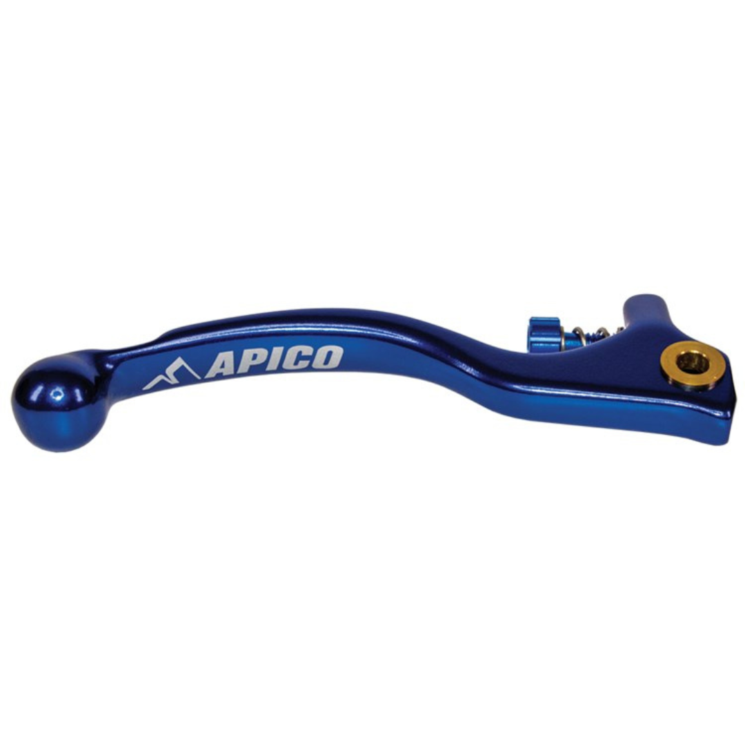 Apico Braktec Trials Elite Brake Lever Blue Short