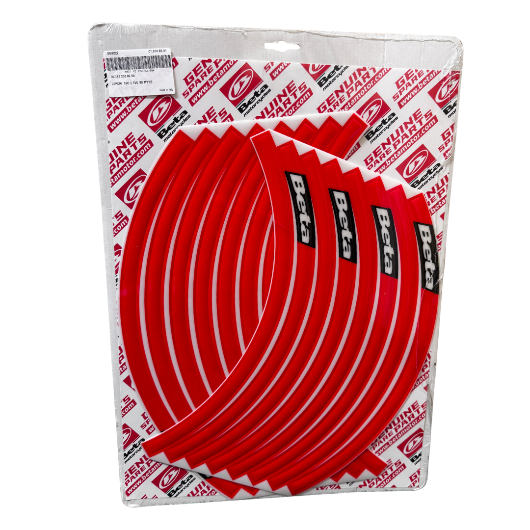 Beta Evo Rim Stickers (2023)