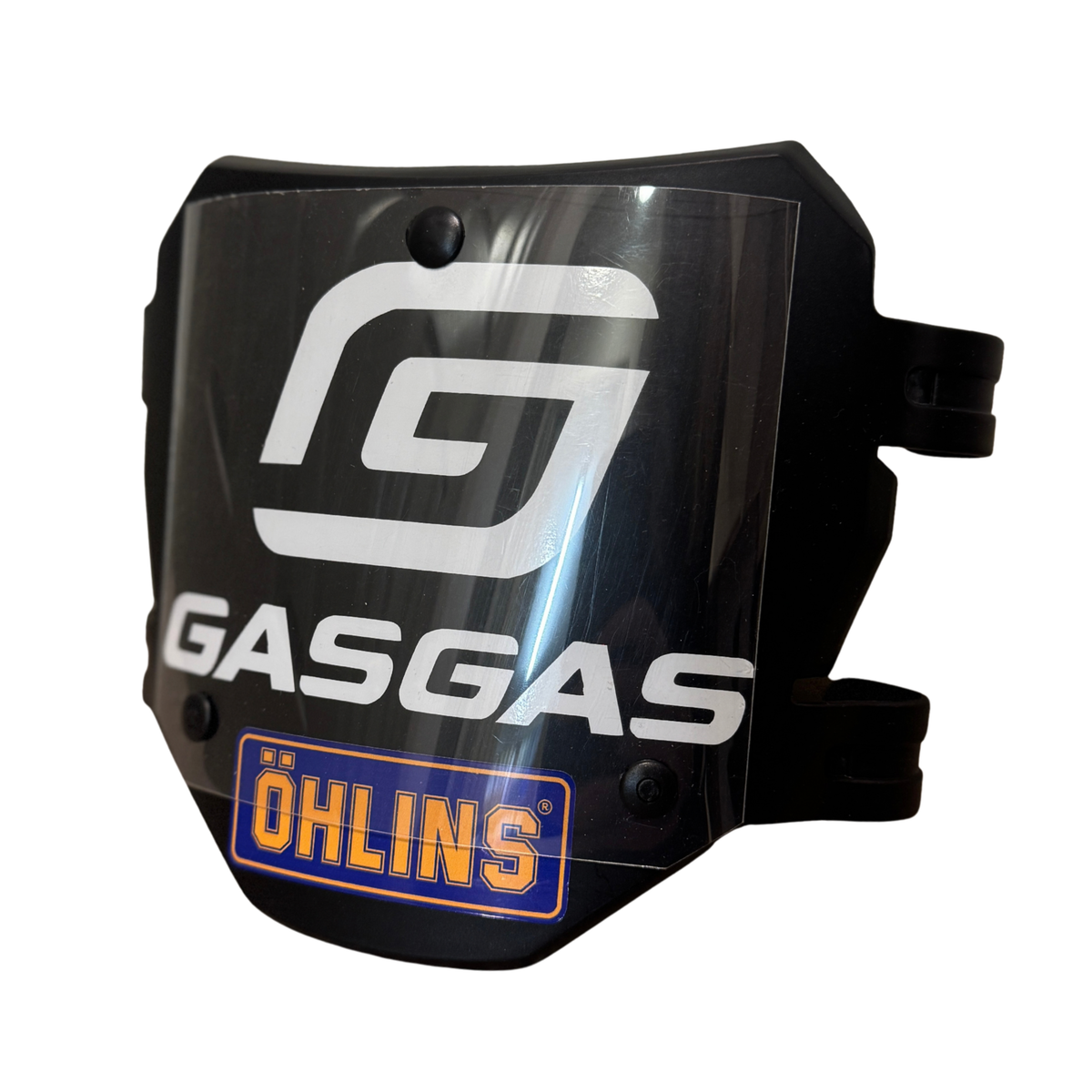 Custom Boardz Trials Number Board (Over Light) GasGas