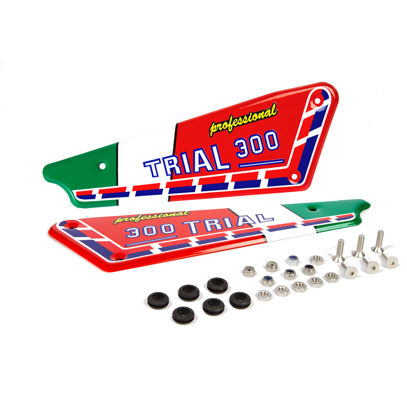 Delay Fantic 300 Aluminium Side Panels - Italian Edition