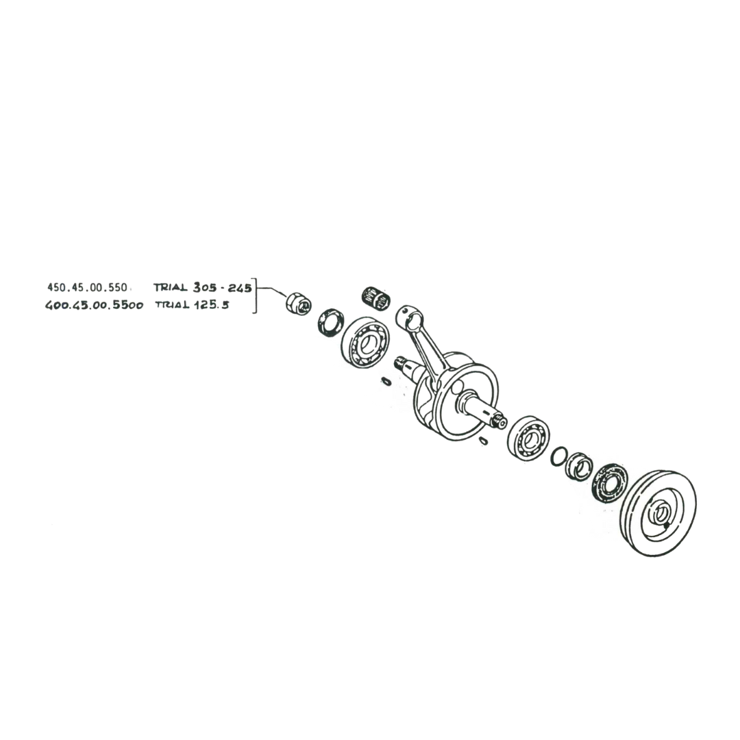 Fantic Dansi Flywheel Nut