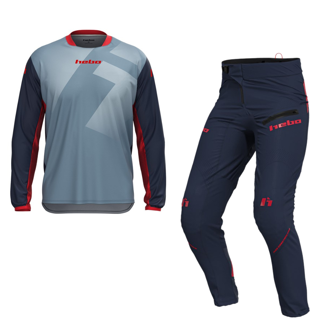 Hebo Tech25 Riding Set Blue