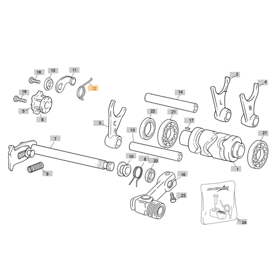 Sherco ST Index Spring (1999-2022)