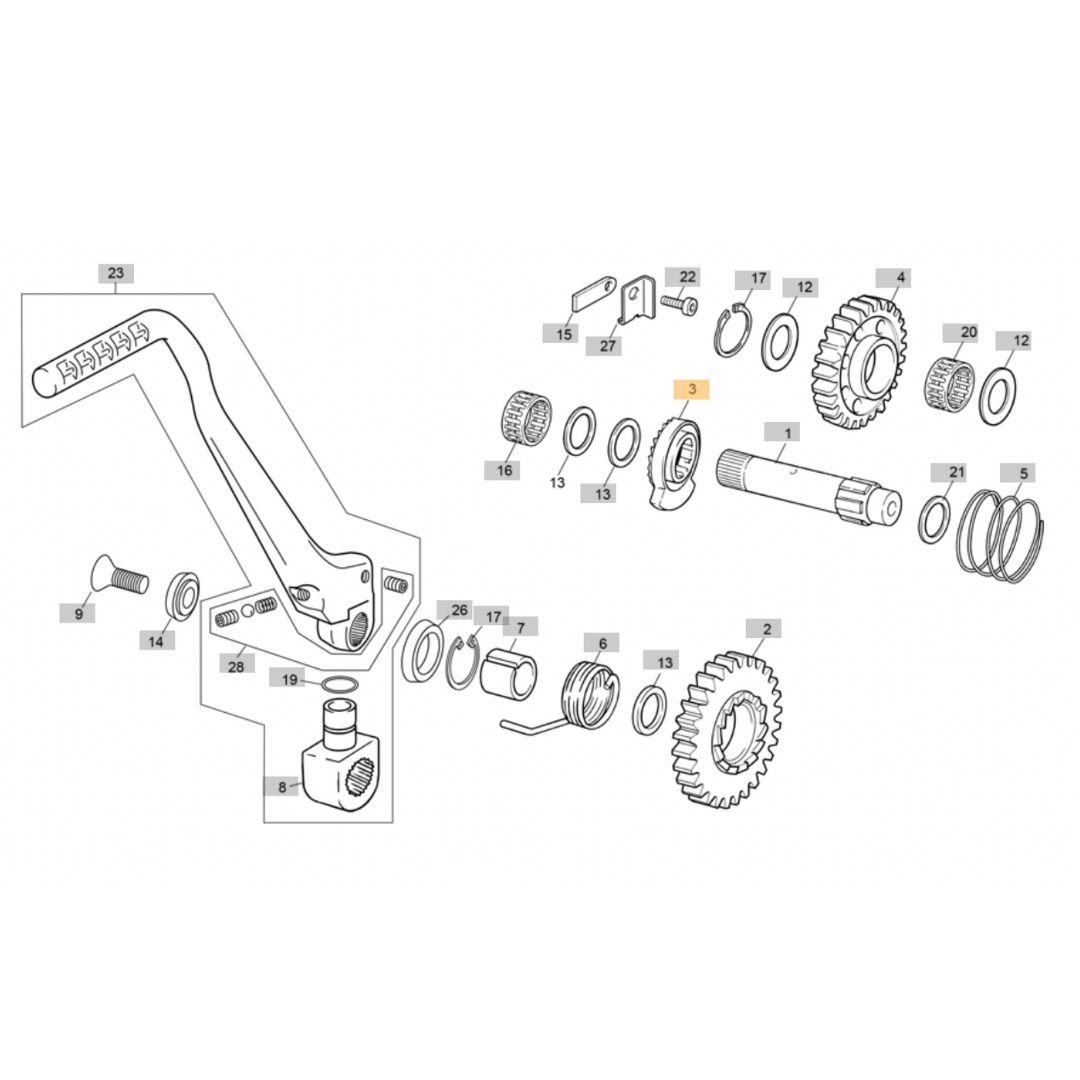 Sherco Kickstart Cog (1999-2022)