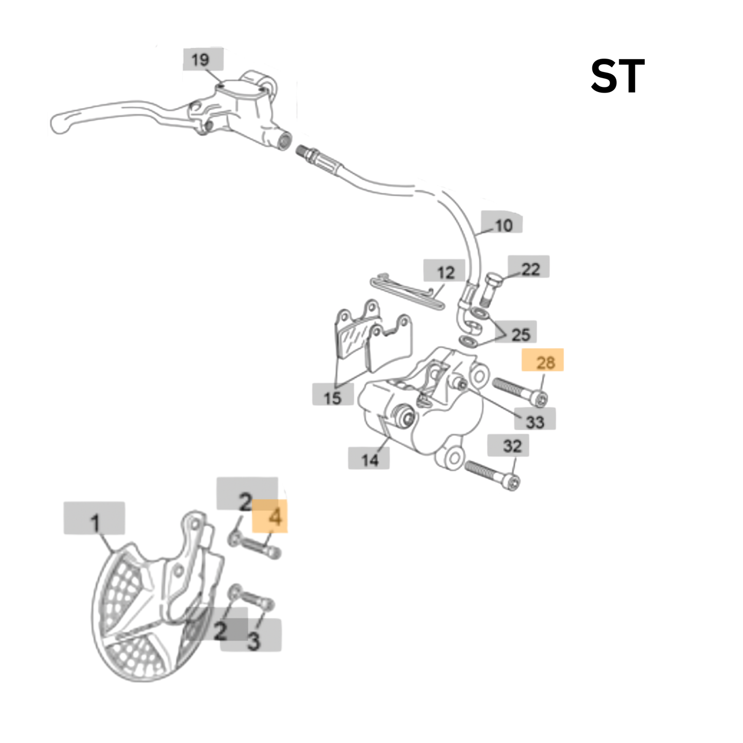 Sherco SE/ST M8x45 Bolt (1999-2026)