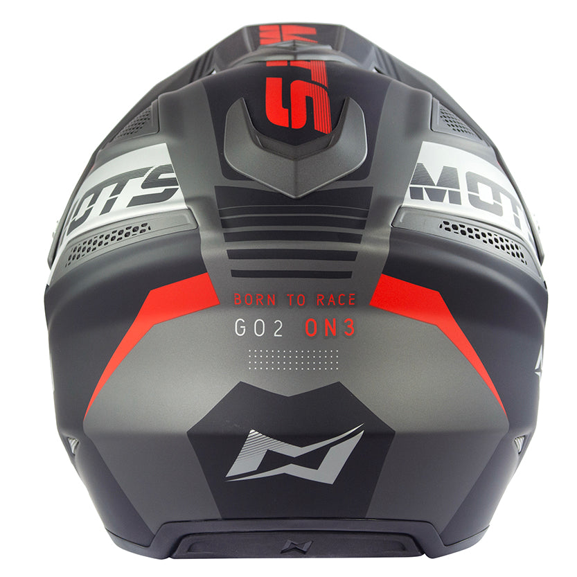 Mots Go2 On3 Helmet Matt Black