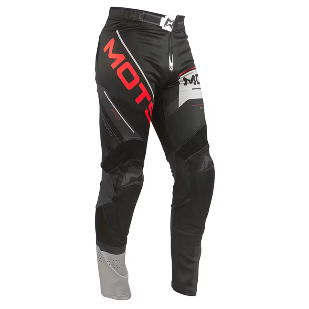 Mots Step 8 Riding Top & Pants Set Black