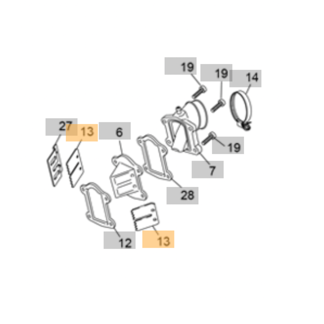 Sherco Reed Valve Petal (1999-2022)