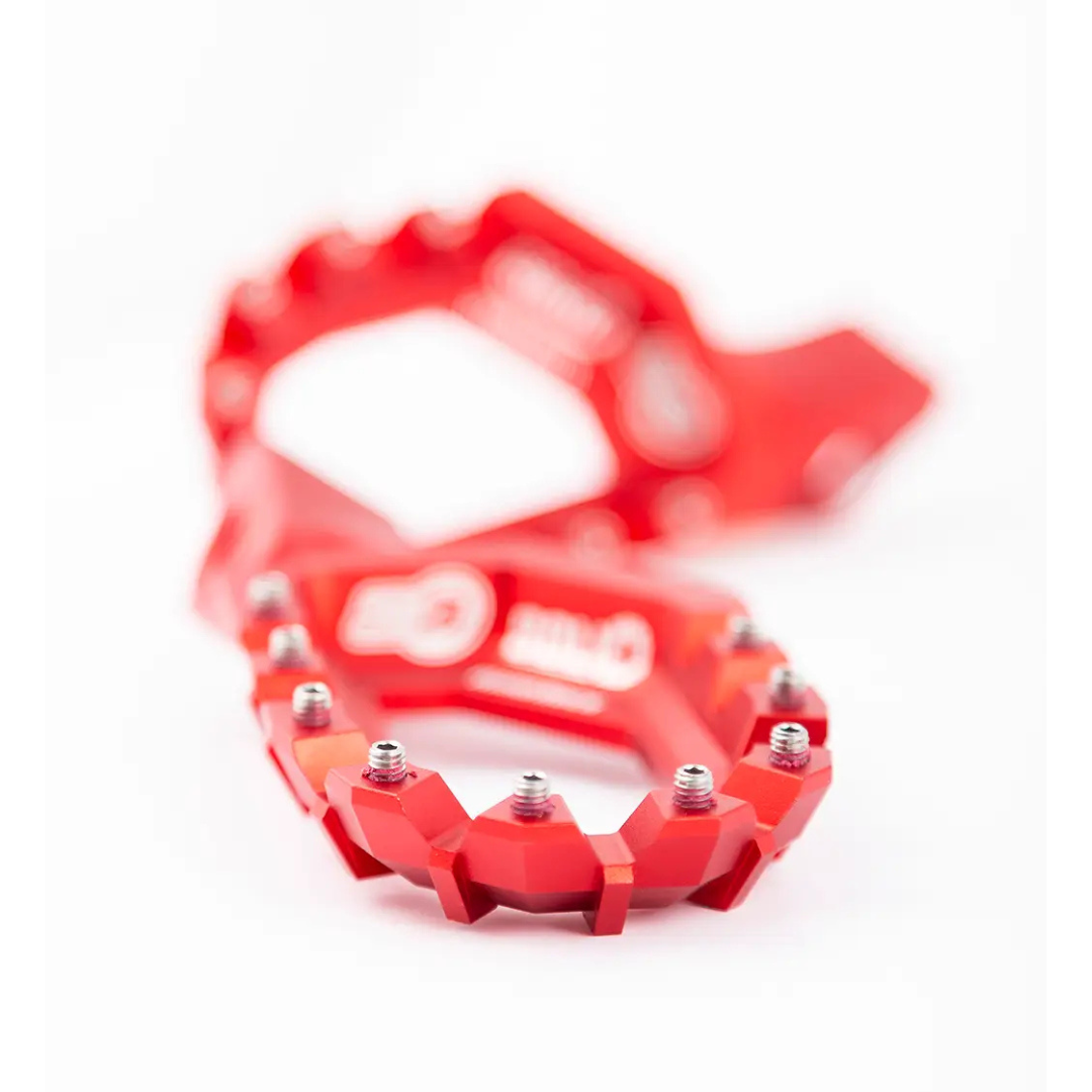 S3 Solid Hard Rock Footpegs GasGas Red (2023-2025)