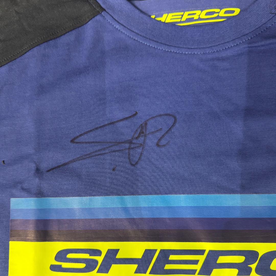 Sherco Paddock T-Shirt Signed by Adam Raga