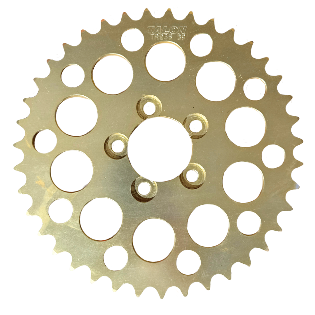 Talon TR235 39T Rear Sprocket Gold