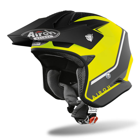 Airoh TRR-S Keen Trials Helmet Matt Yellow