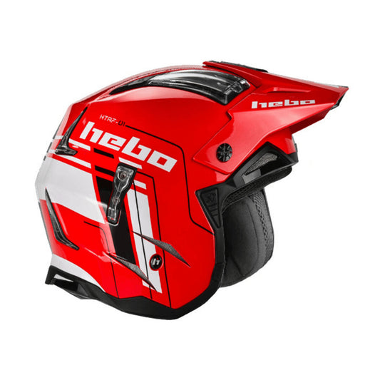 Hebo Zone 4 Contact Trials Helmet Red