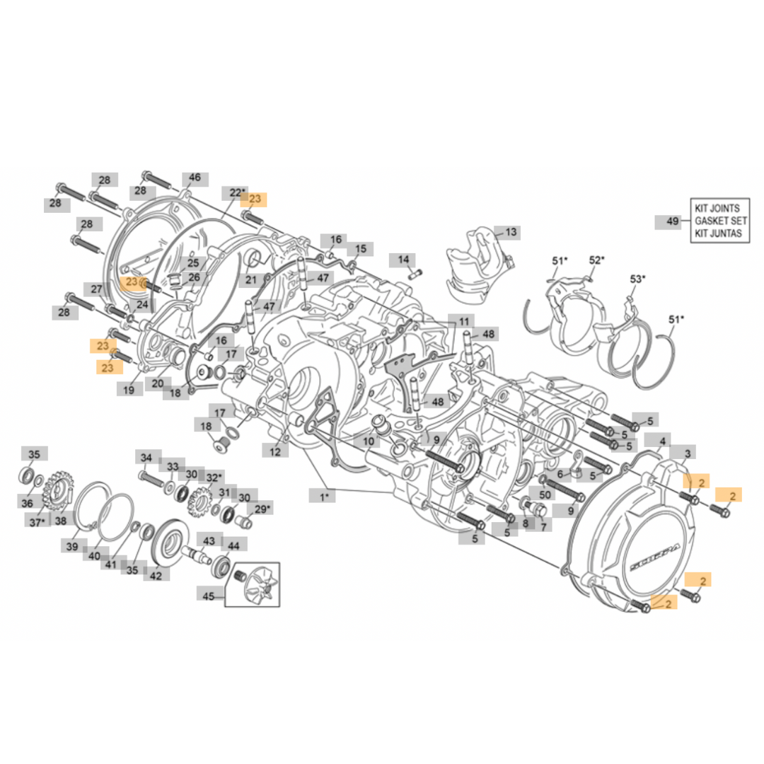 Sherco M5 x 20 Bolt (2023-2025)