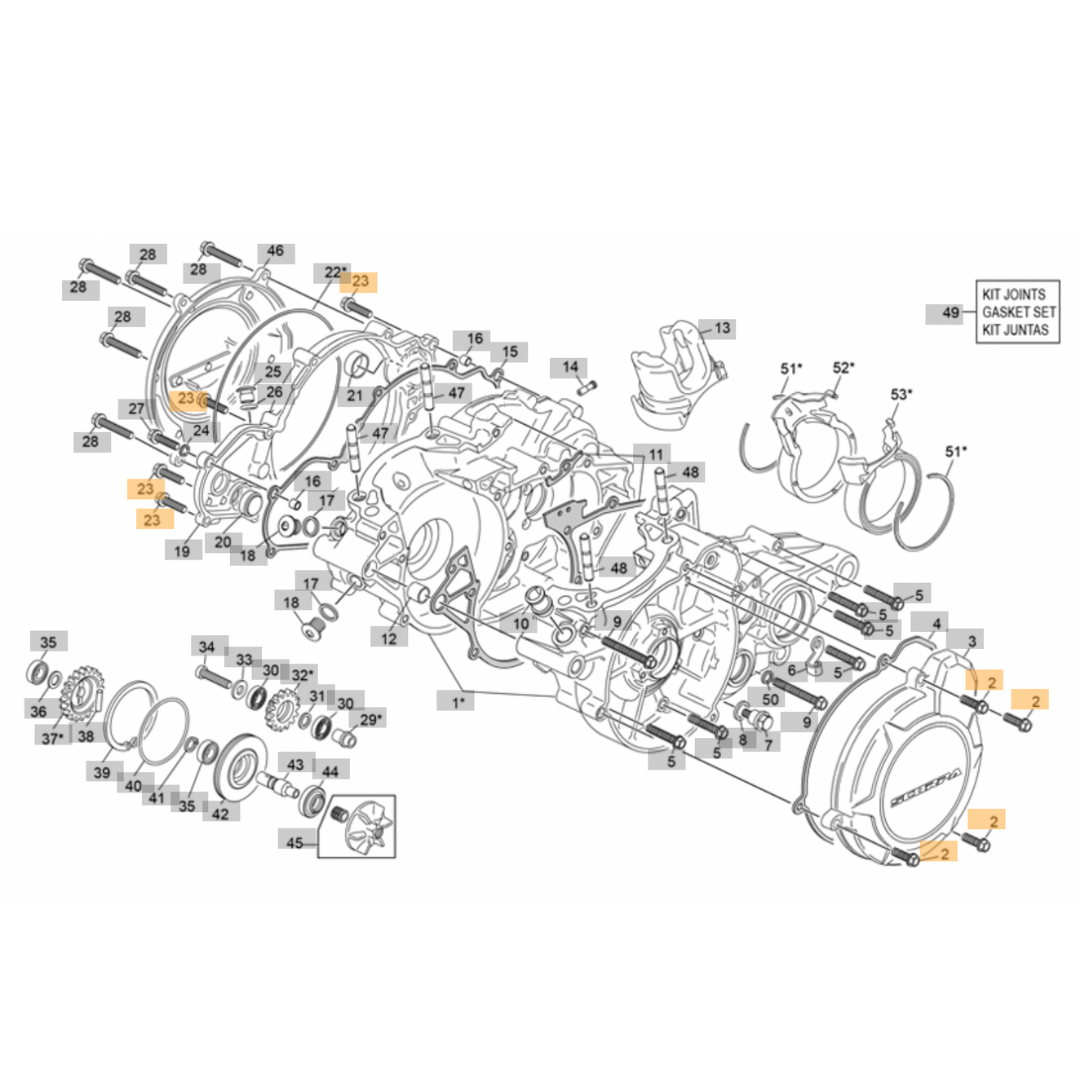 Sherco M5 x 20 Bolt (2023-2024)