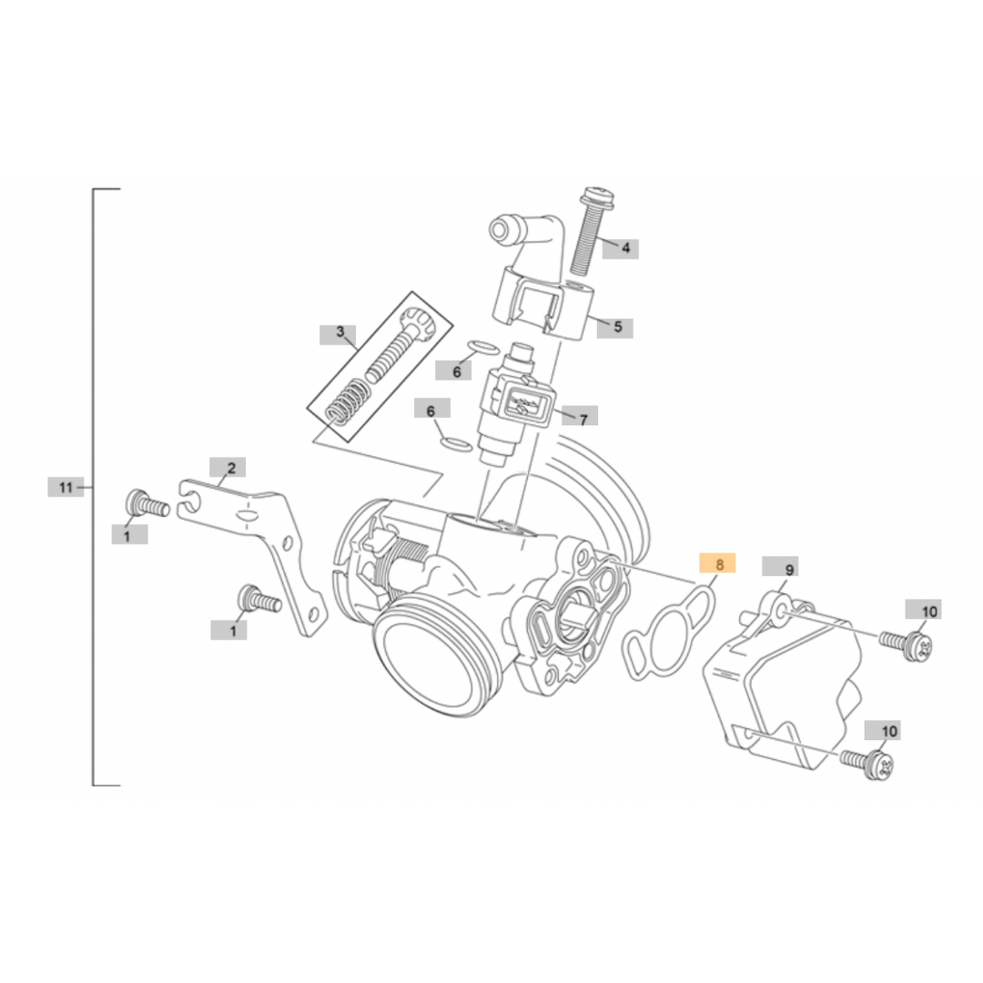 Sherco TPS Sensor O-Ring (2023-2025)