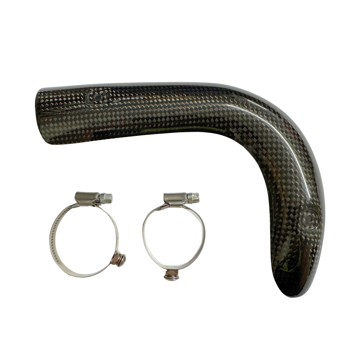 2M Carbon Parts Front Exhaust Pipe Guard Sherco ST/Scorpa SC 2023-2026)