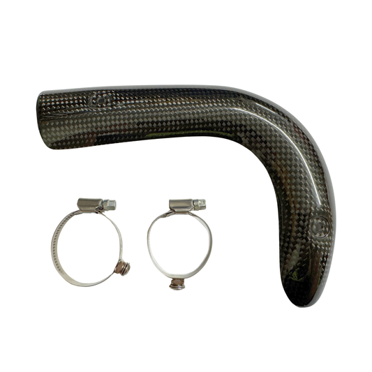2M Carbon Parts Front Exhaust Pipe Guard Sherco ST/Scorpa SC 2023-2026)