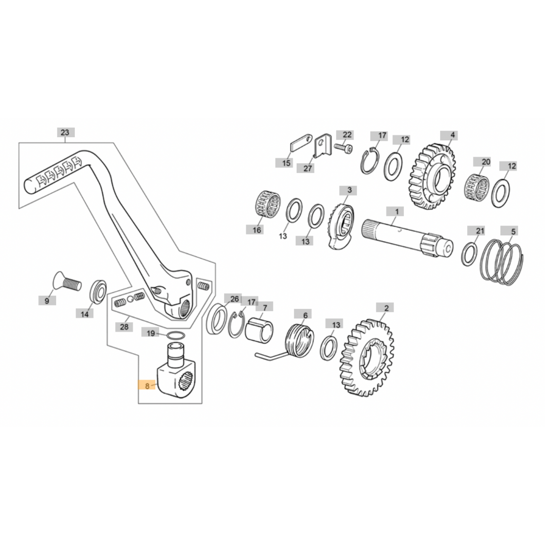 Sherco Kickstart Knuckle (2011-2022)