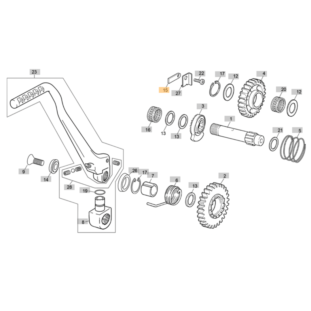 Sherco ST Kickstart Ratchet Guide (1999-2022)
