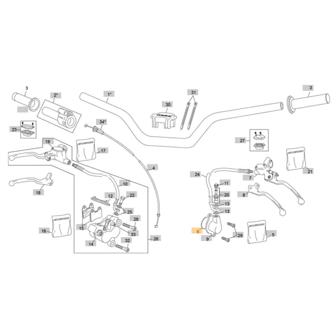 Sherco Slave Cylinder O-Ring (2023-2025)