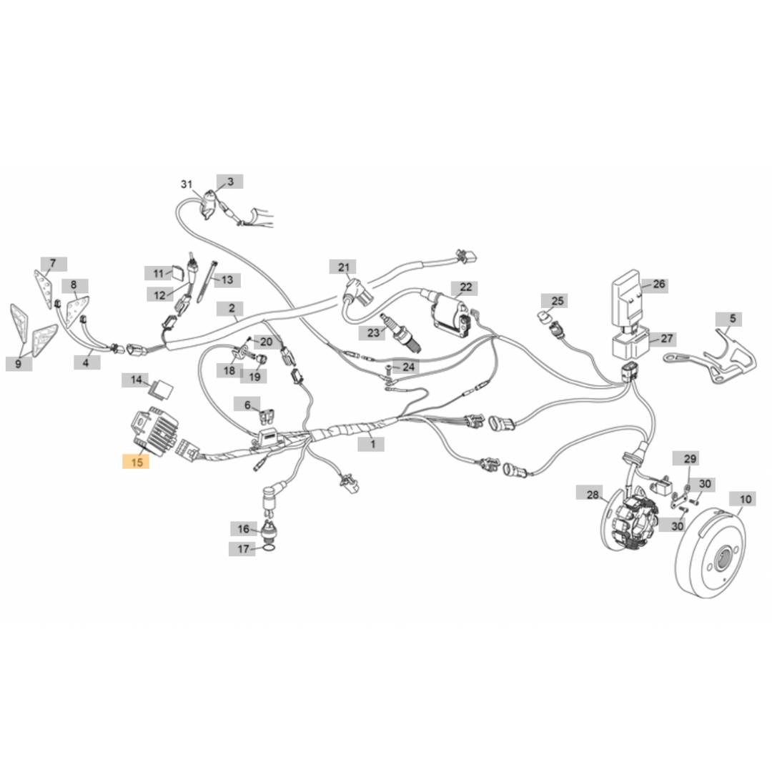 Sherco Regulator Unit (2020-2022)