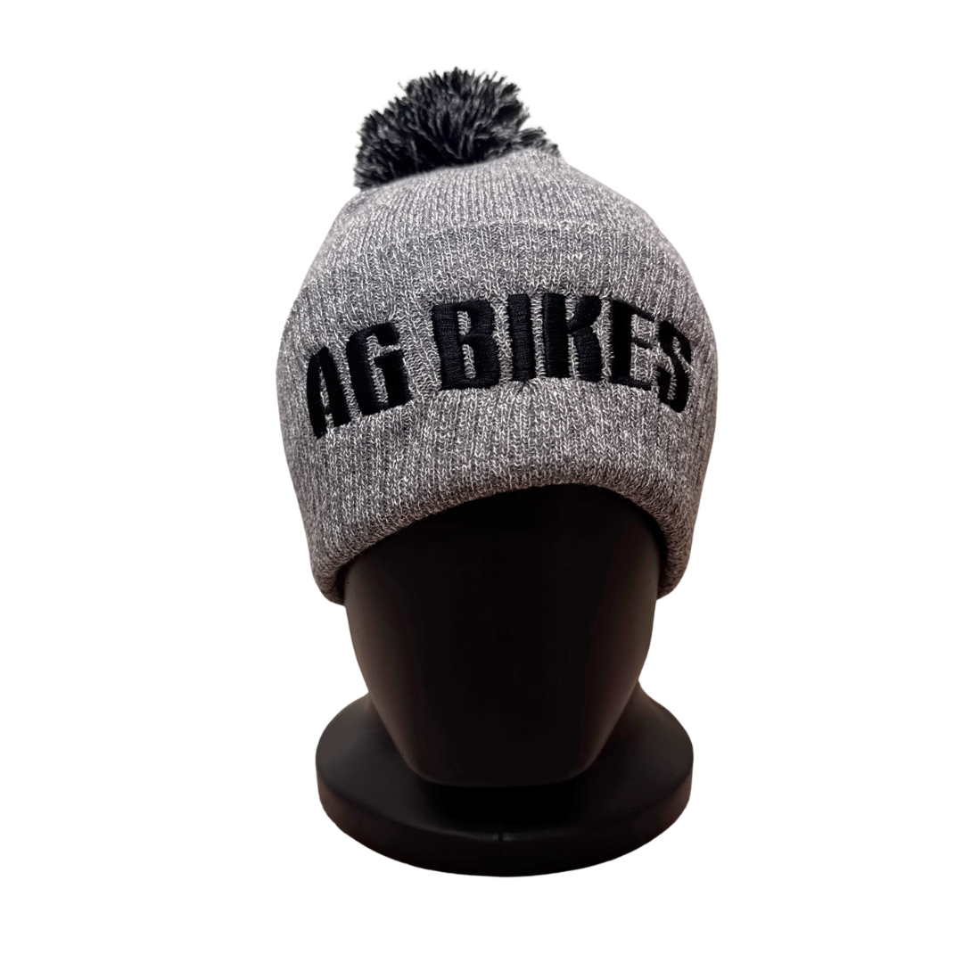 AG Bikes Bobble Hat Grey