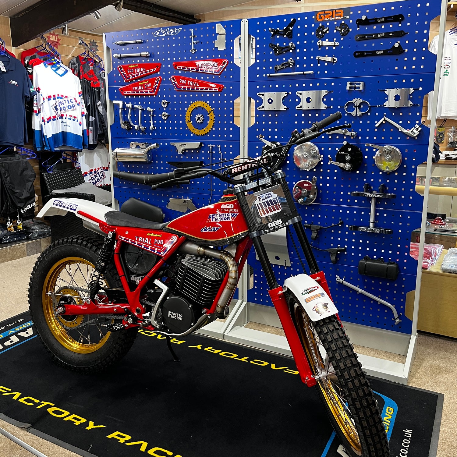 fantic trials clothing