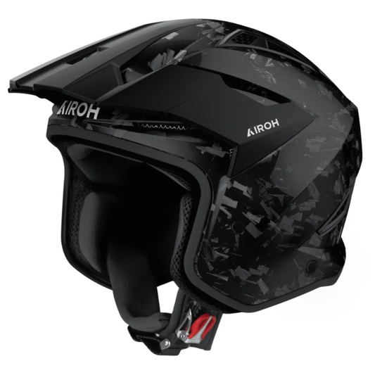 Airoh TRR2 Carbon Gloss Trials Helmet