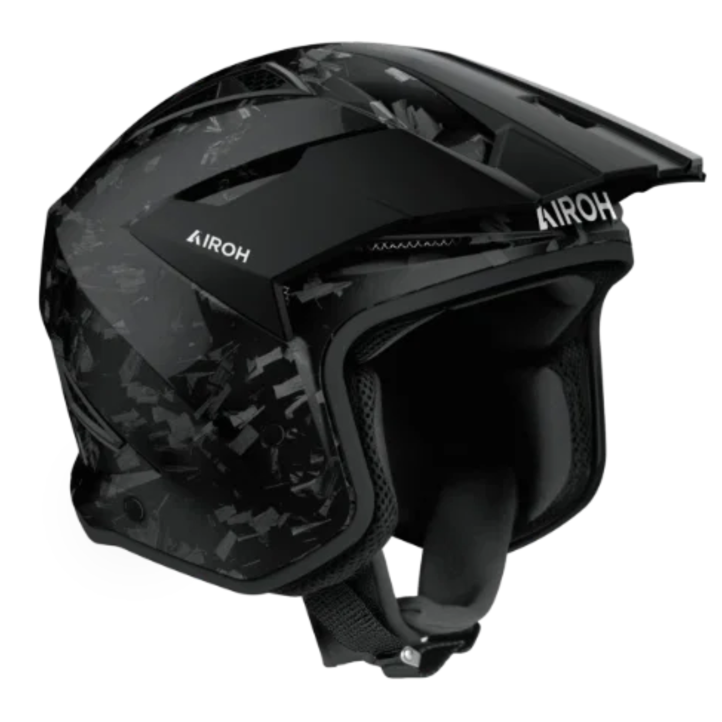 Airoh TRR2 Carbon Gloss Trials Helmet