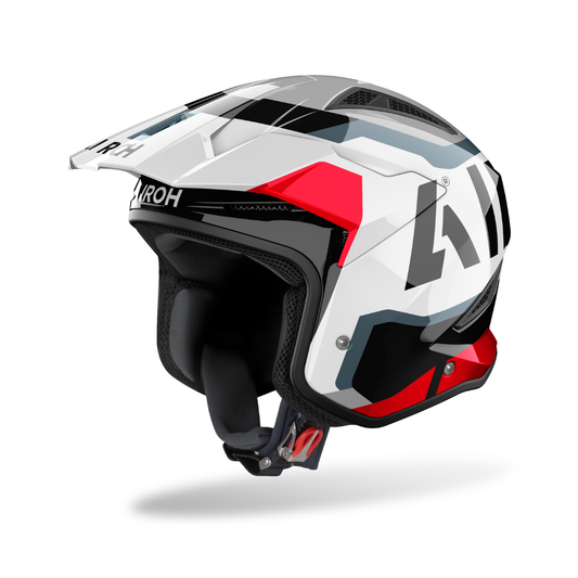 Airoh TRR2 Jupiter Red Gloss Trials Helmet