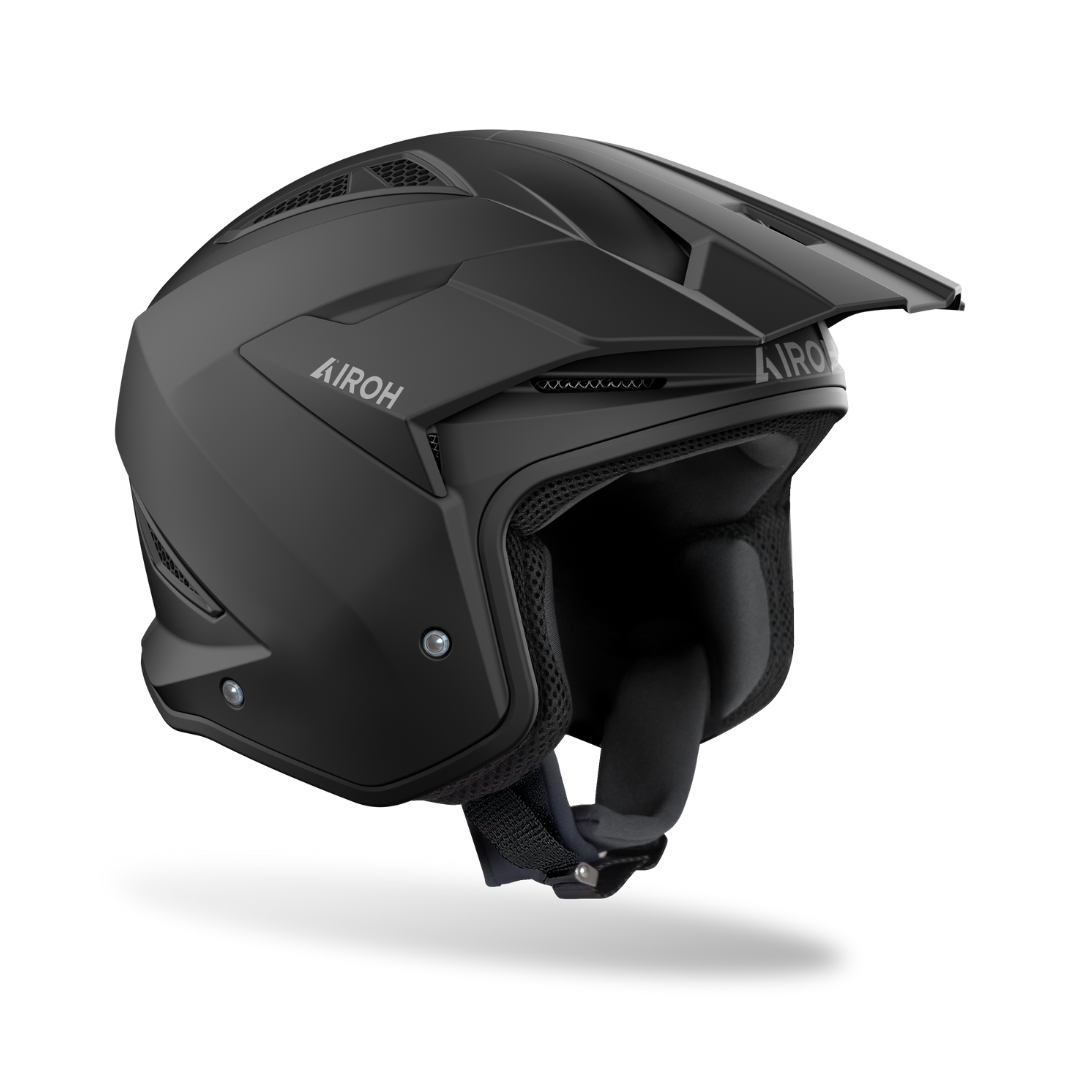 Airoh TRR2 Color Black Matt Trials Helmet